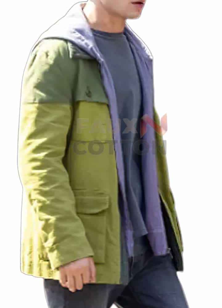 The Flash Ezra Miller (Barry Allen) Green Jacket